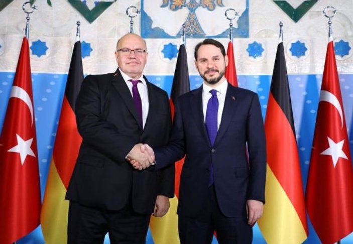 Bakan Albayrak ile Alman Ekonomi Bakanından ortak açıklama