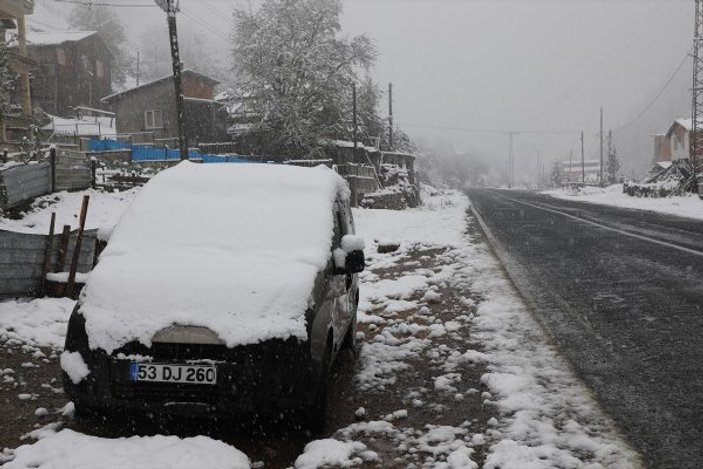 Ovit Dağı geçidi ulaşıma kapatıldı