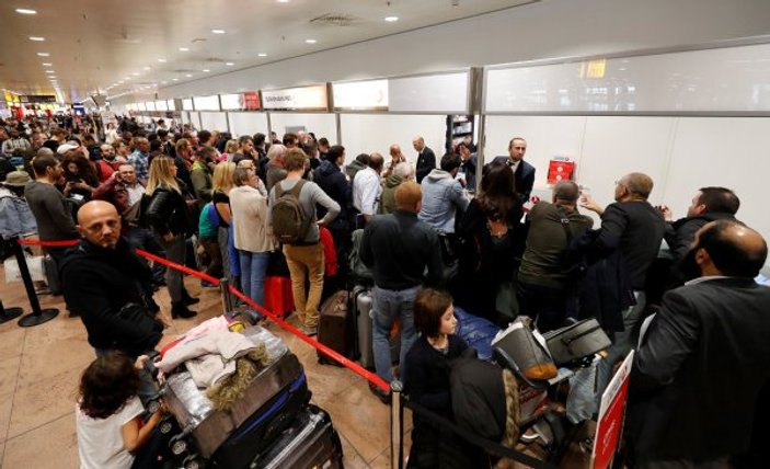 Brüksel Havalimanı'nda grev