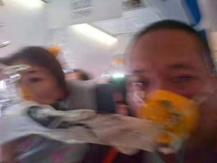 Endonezya'daki uçak kazasının görüntüleri çıktı