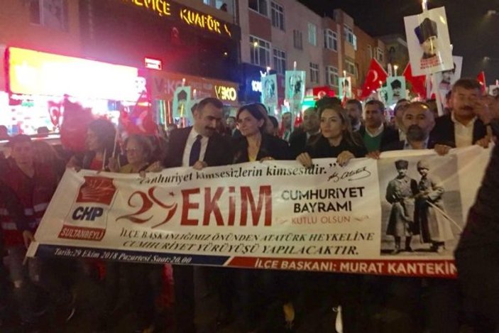 Canan Kaftancıoğlu Cumhuriyet Yürüyüşü'nde