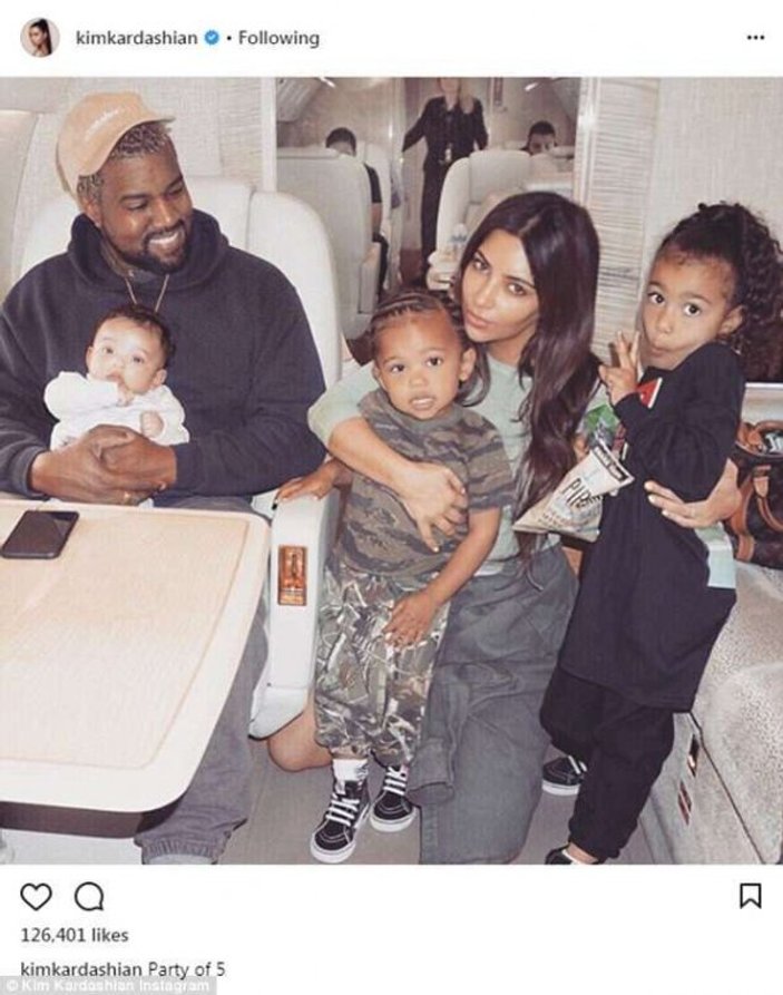 Kim Kardashian: Kanye 7 çocuk istiyor