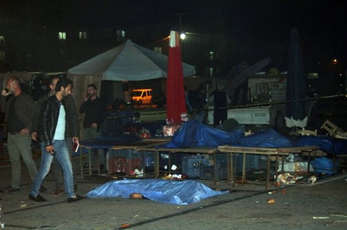 Antalya'da pazarda silahlı dehşet