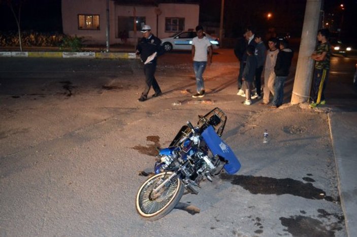 Aksaray'da trafik kazası: 1 ölü 1 yaralı