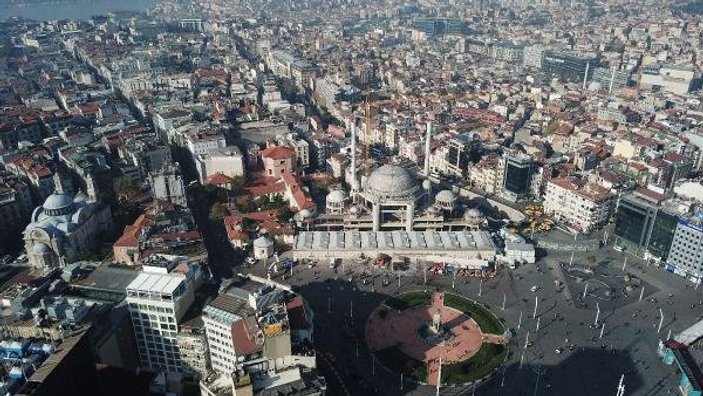 Taksim Camisi'nin yüzde 90'ı tamamlandı