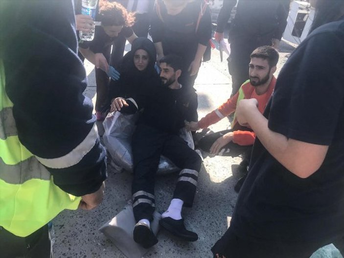 Atatürk Havalimanı apronunda kaza: 9 yaralı