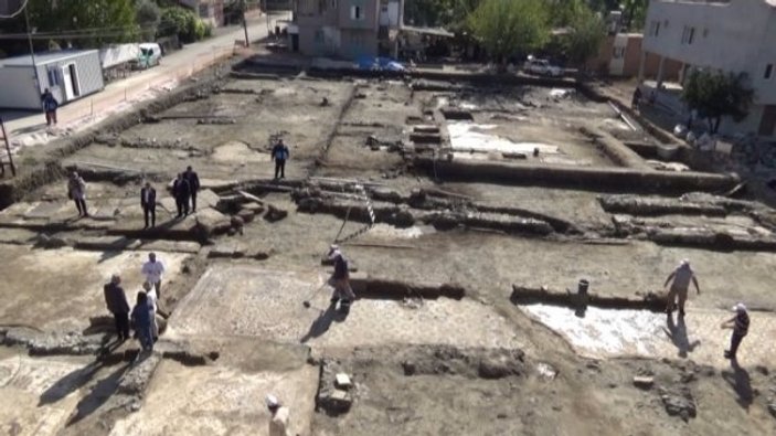 Osmaniye'de Roma dönemi kalıntıları ortaya çıkarıldı