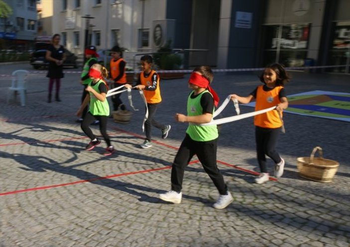 Geleneksel oyunlar çocuklarla Türkiye'ye yayılacak