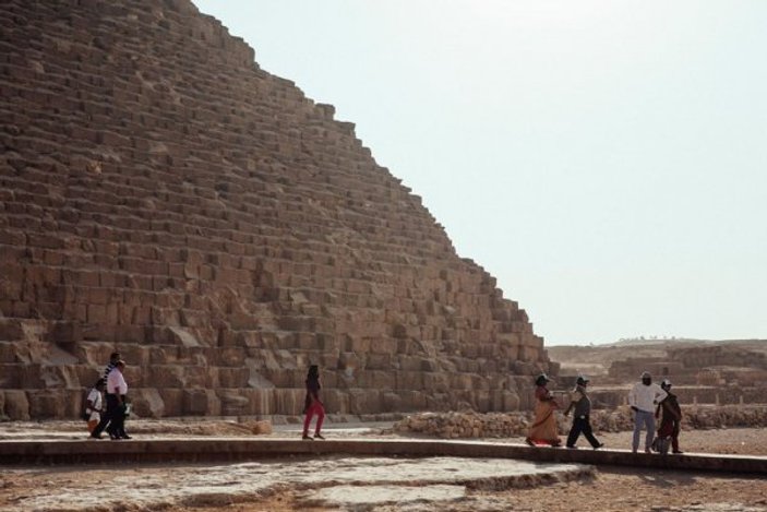 Mısır piramitlerinin rampa sistemi bulundu