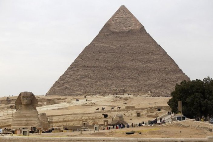 Mısır piramitlerinin rampa sistemi bulundu