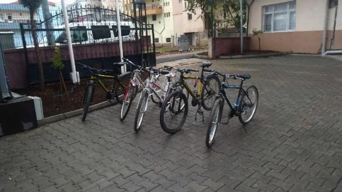 Adıyaman'da bisiklet hırsızı tutuklandı
