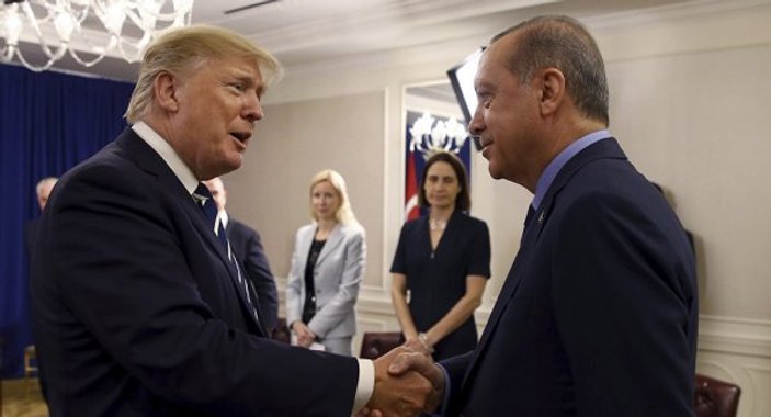 Trump'tan Erdoğan'a iltifat: Ne kadar yakışıklısın