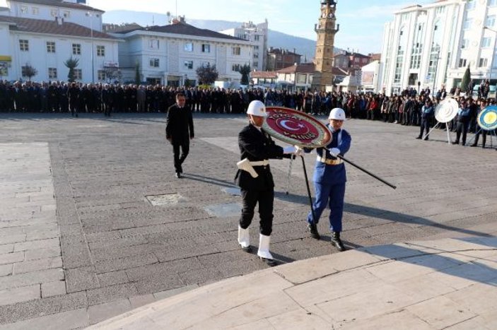 Yozgat’ta 10 Kasım Atatürk’ü anma töreni düzenlendi