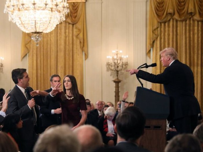 Trump: Beyaz Saray'dan kovulacak gazeteciler artabilir