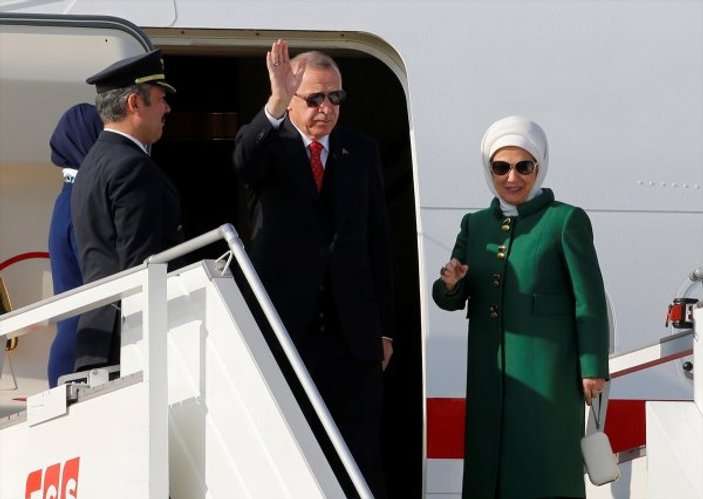 Cumhurbaşkanı Erdoğan Fransa'ya gitti
