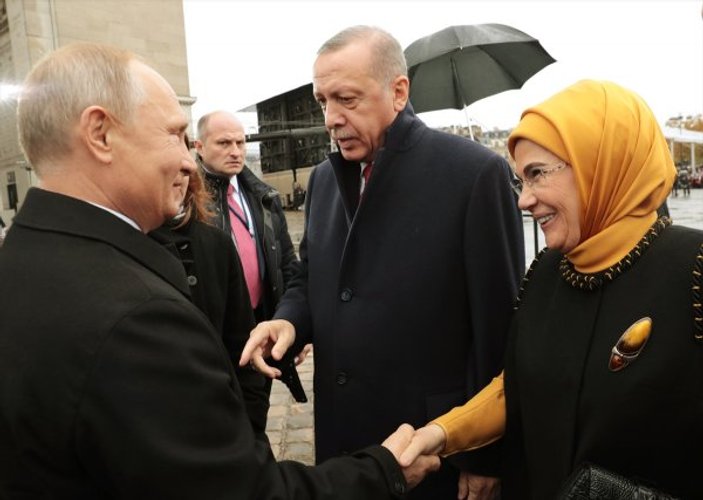 Başkan Erdoğan ile Putin bir araya geldi