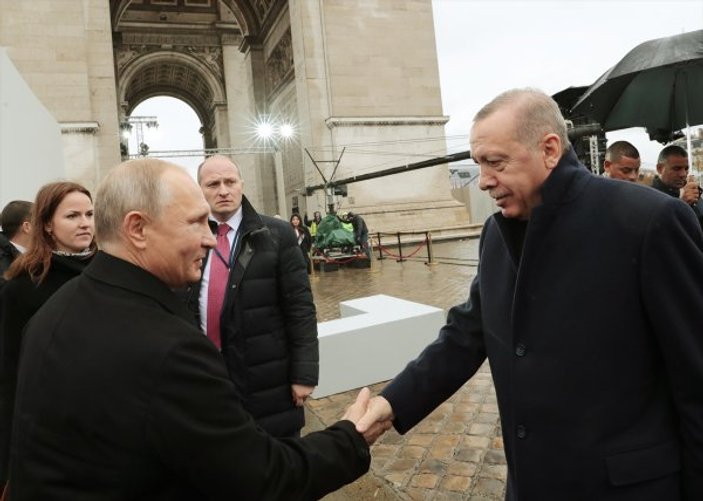 Başkan Erdoğan ile Putin bir araya geldi