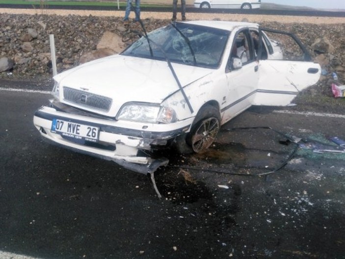 Şanlıurfa’da trafik kazası: 5 yaralı