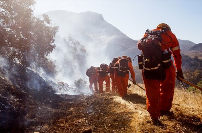 Kaliforniya'daki yangın etkisini sürdürüyor