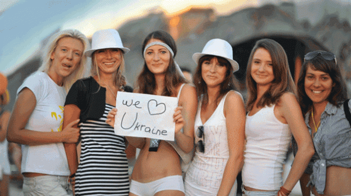 Ukraynalılar sağlık için geliyor