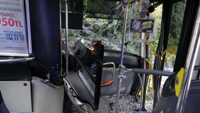 Kuruçeşme'de belediye otobüsü kaza yaptı: 9 yaralı