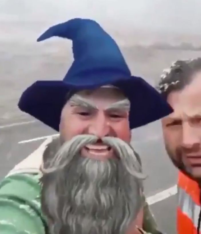 Ordulu adam telefondaki filtreleri yeni keşfetti