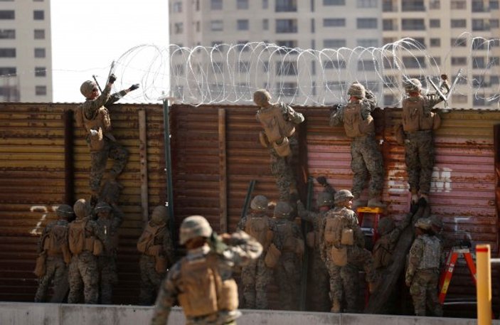 ABD-Meksika sınırına mülteci akını