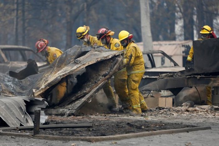 Kaliforniya'daki yangında ölenlerin sayısı 56'ya yükseldi