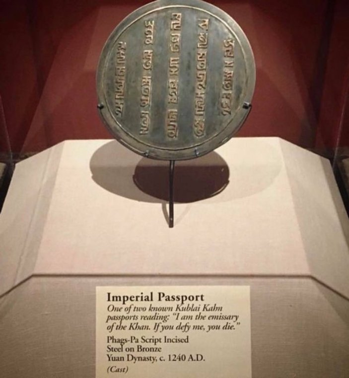 Tarihteki ilk pasaportlar