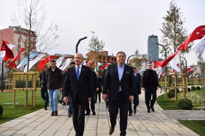 Kılıçdaroğlu Maltepe Cumhuriyet Parkı'nı ziyaret etti