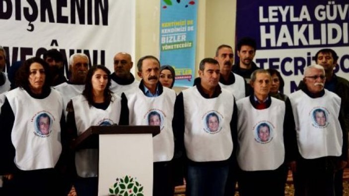 HDP'lilerin Abdullah Öcalan eylemi kısa sürdü