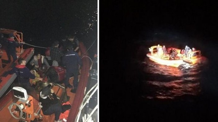 Bodrum'da mülteci taşıyan tekne battı