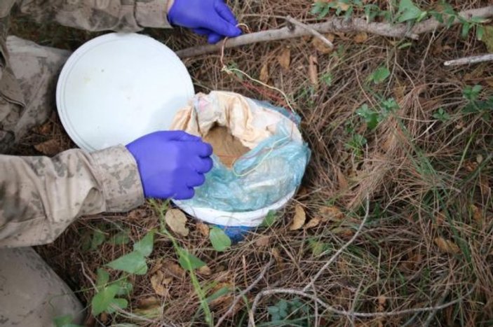 Amanoslar’da PKK’ya ait patlayıcı malzemeleri bulundu