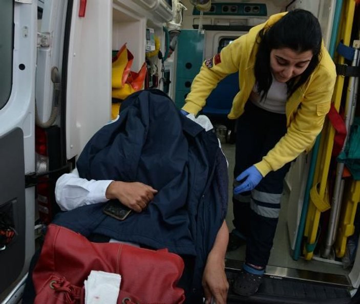Adana'da kadın otobüs şoförüne saldırı