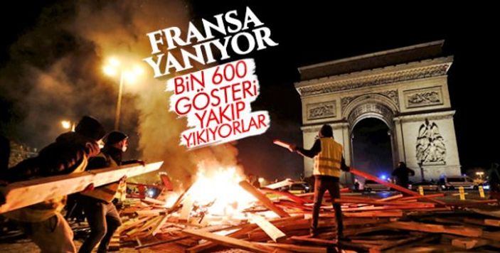 Fransa'da eylemlere büyük destek