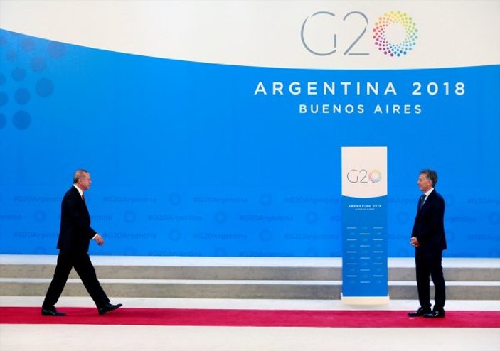 Başkan Erdoğan G-20'de