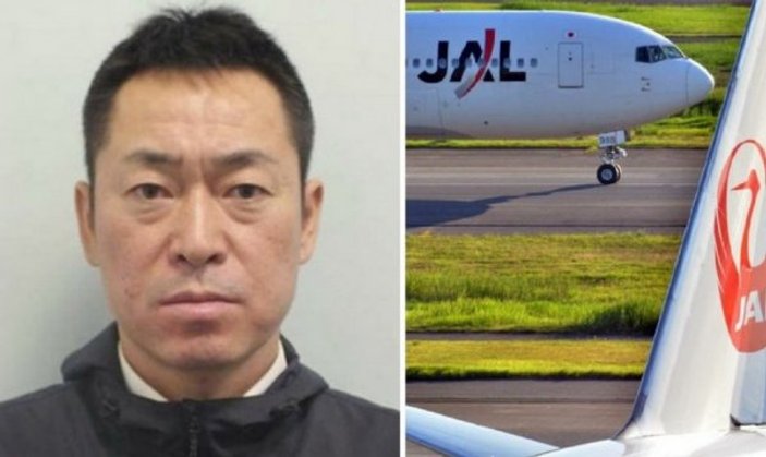 Alkollü Japon pilota 10 ay hapis