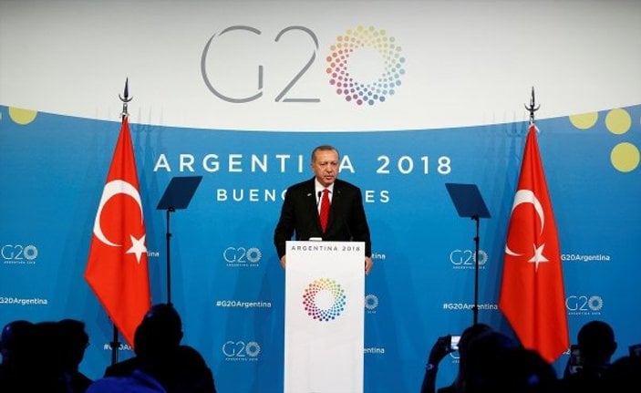 Erdoğan'dan G20'de YPG uyarısı