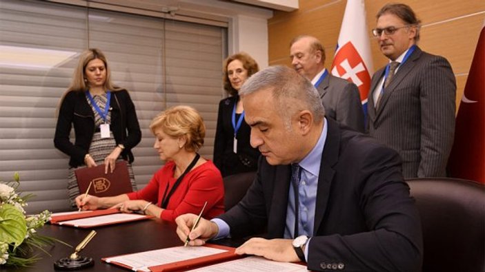 Türkiye ve Slovakya arasında kültür iş birliği mutabakatı