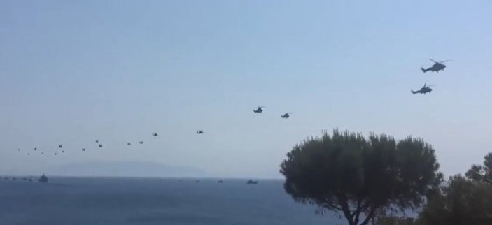 TSK'dan Ege'de helikopterli savaş tatbikatı