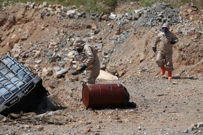 Gaziantep'te kimyasal atık paniği