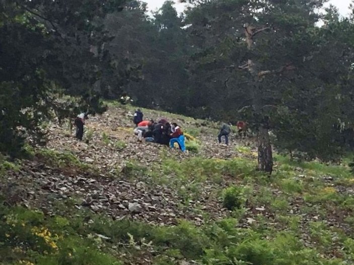 Giresun'da askeri helikopter düştü