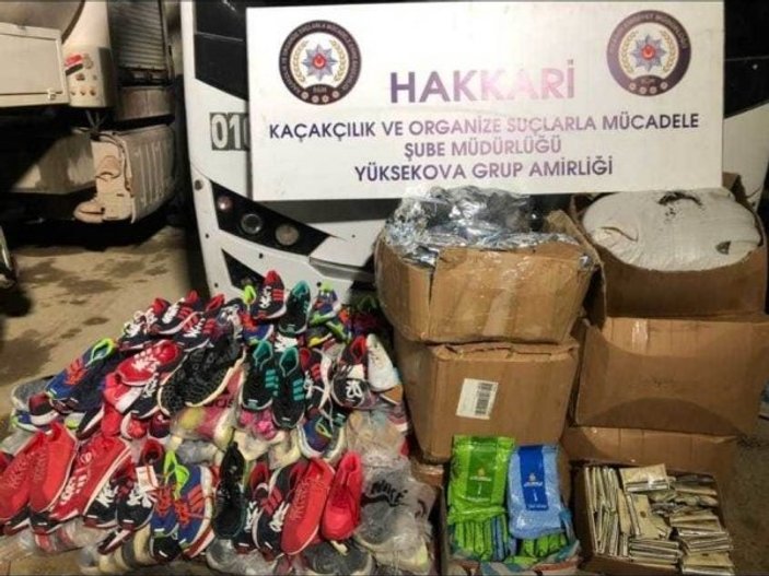 Hakkari’de kaçakçılık operasyonu