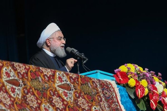 Ruhani: Nükleer anlaşmayla İran 2 sene nefes aldı