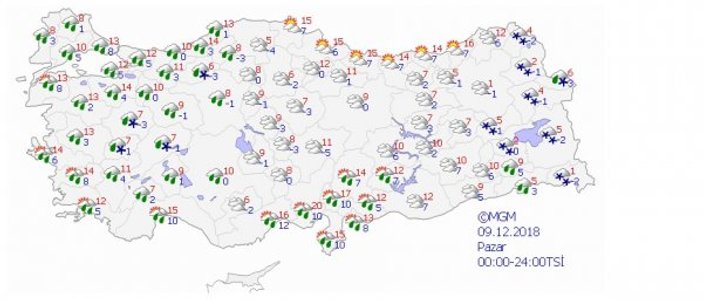 Marmara'da kuvvetli yağış uyarısı