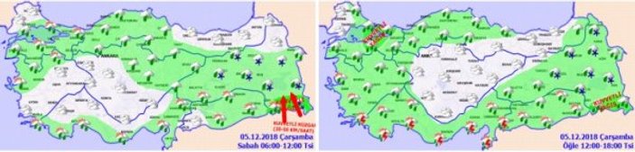 Meteoroloji uyardı: Akşam saatlerinde fırtına bekleniyor