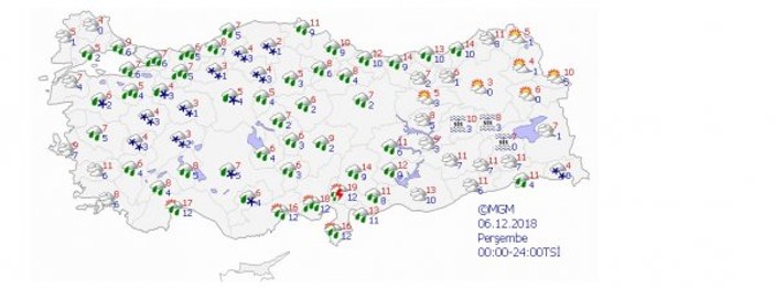 Marmara'da kuvvetli yağış uyarısı