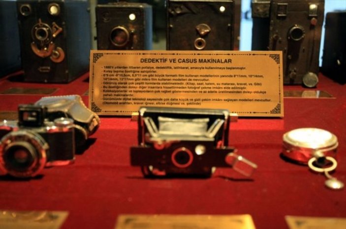 Casus fotoğraf makineleri müzede sergileniyor