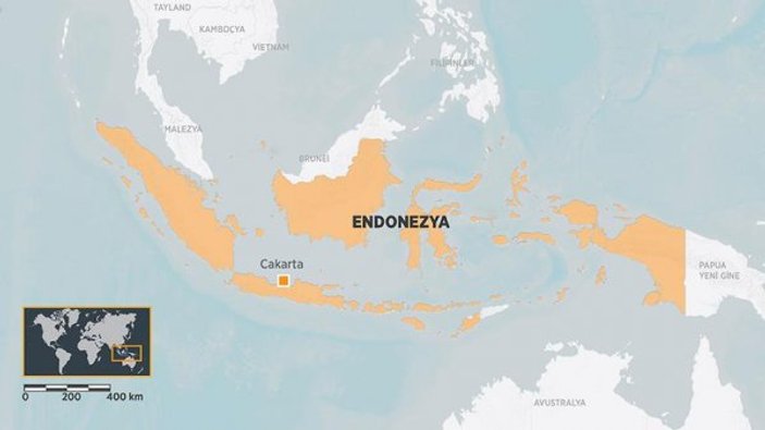 Endonezya yine sallandı: 5,7 büyüklüğünde deprem