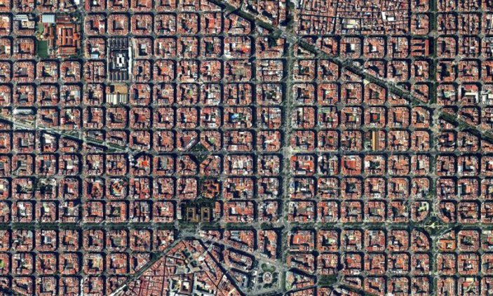 Şehirleşmede çığır açan Barcelona kent planı